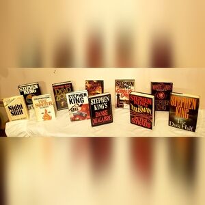 FIRST EDITION STEPHEN KING BOOKS